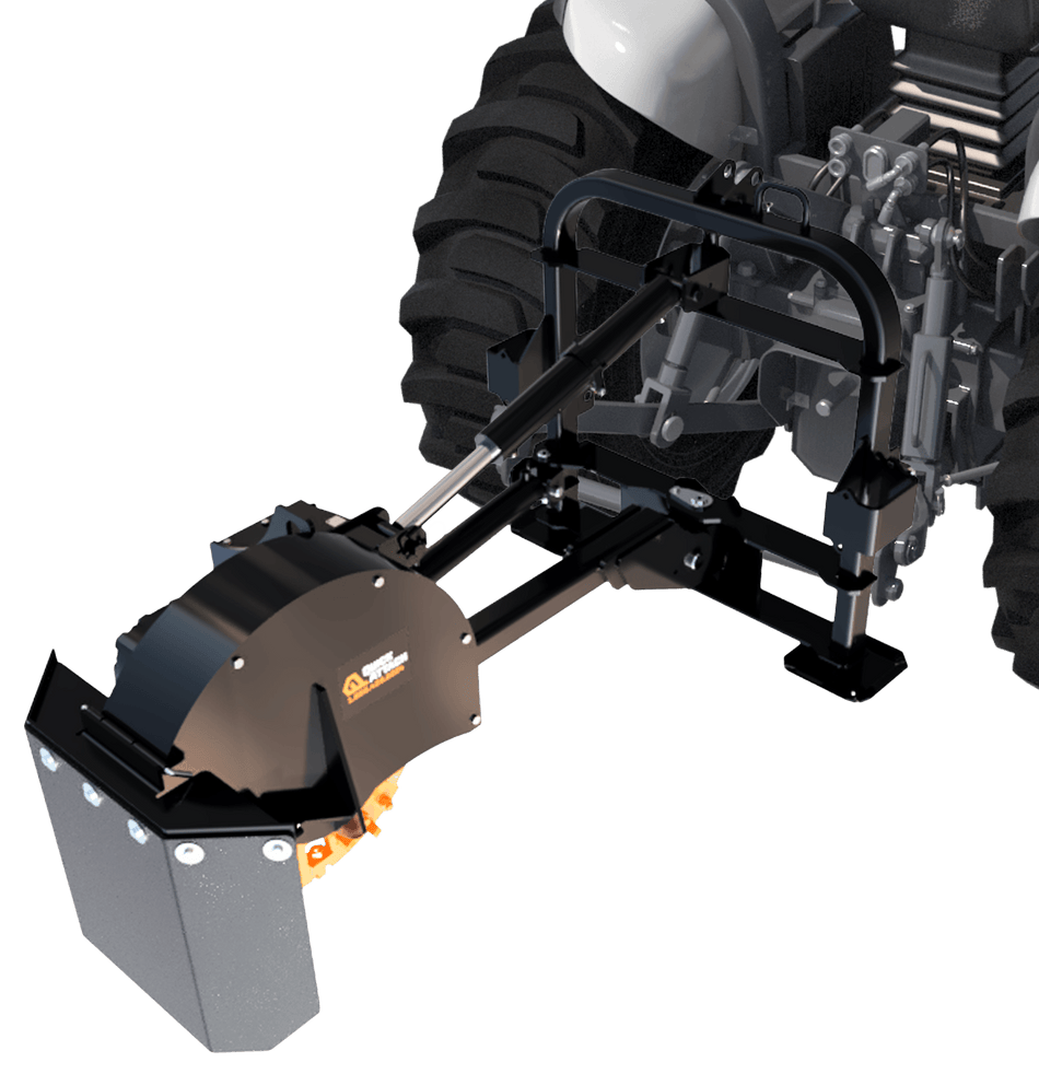Quick Attach Quick Stump-Away 920158 / 920159 | 3-Point PTO Stump Grinder, 24 & 34-Inch Rotor, 25-90 HP Tractors - Log Bear Works