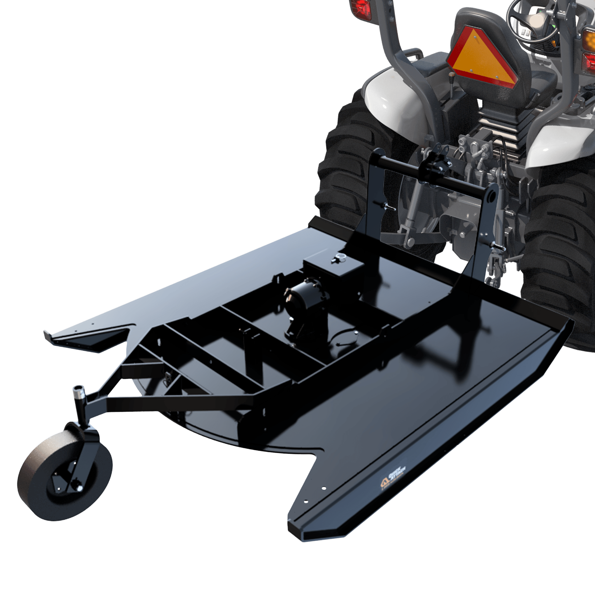 Quick Attach 3-Point Brush Mower 920298-920301 | 60 to 78-Inch Cutting Width, CAT 1 & 2 Hitch, Stump Jumper - Log Bear Works