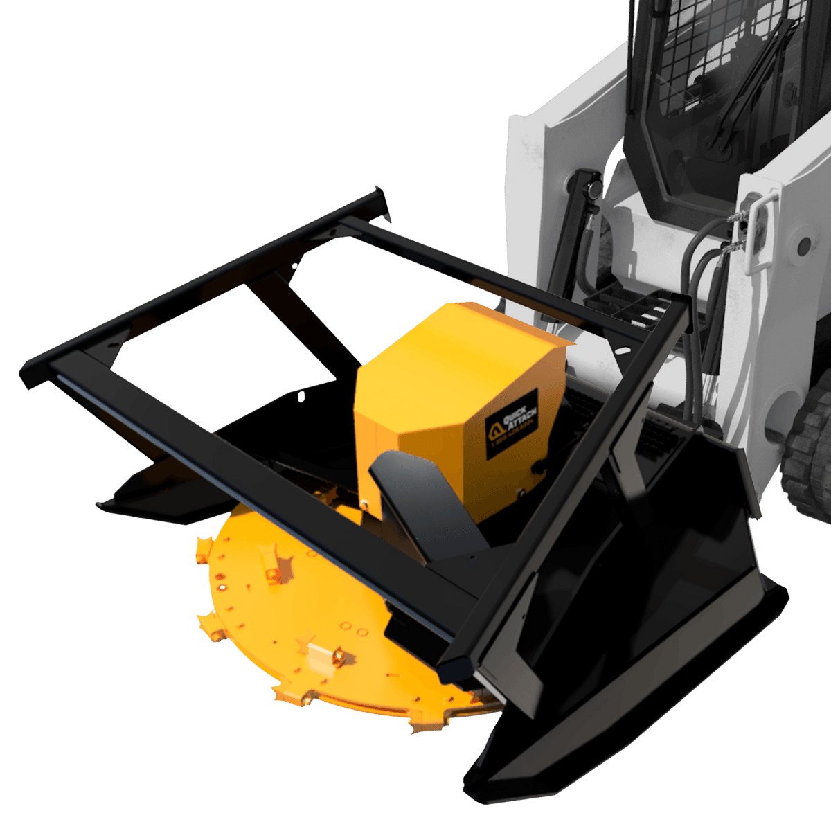 Quick Attach The Rage - Disc Mulcher - Log Bear Works