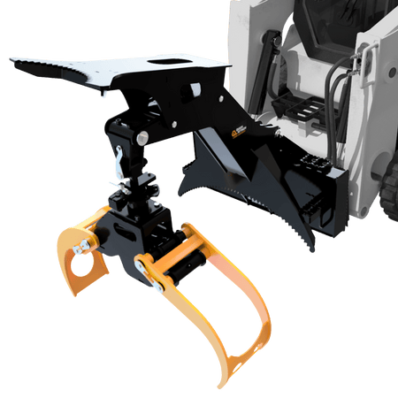 Quick Attach Versa Grab 901315 / 901316 | Multi-Purpose Knock Around Grapple, Skid Steer & 3-Point, 9,000 LB, 48 & 60-Inch - Log Bear Works