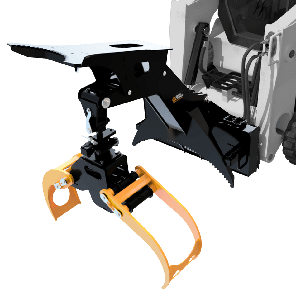 Quick Attach Versa Grab 901315 / 901316 | Multi-Purpose Knock Around Grapple, Skid Steer & 3-Point, 9,000 LB, 48 & 60-Inch - Log Bear Works
