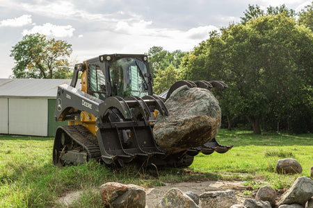 Quick Attach Eagle Talon - Log, Brush and Rock Grapple Rake - Log Bear Works