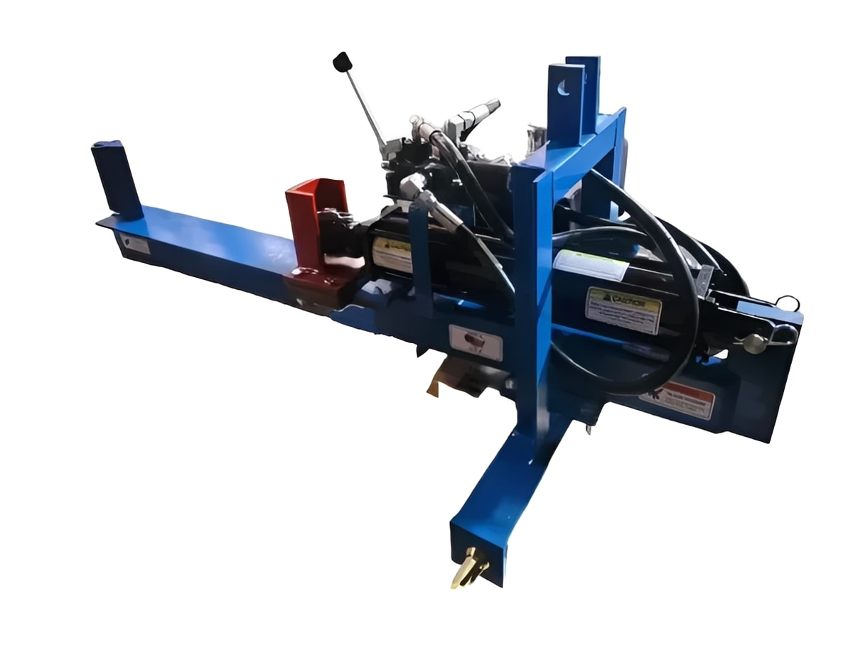 Ram Splitter 3PT16H | 16-Ton 3-Point Tractor Log Splitter, Horizontal, Cat 1 & 2 Hitch - Log Bear Works