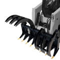 Quick Attach Eagle Talon - Log, Brush and Rock Grapple Rake