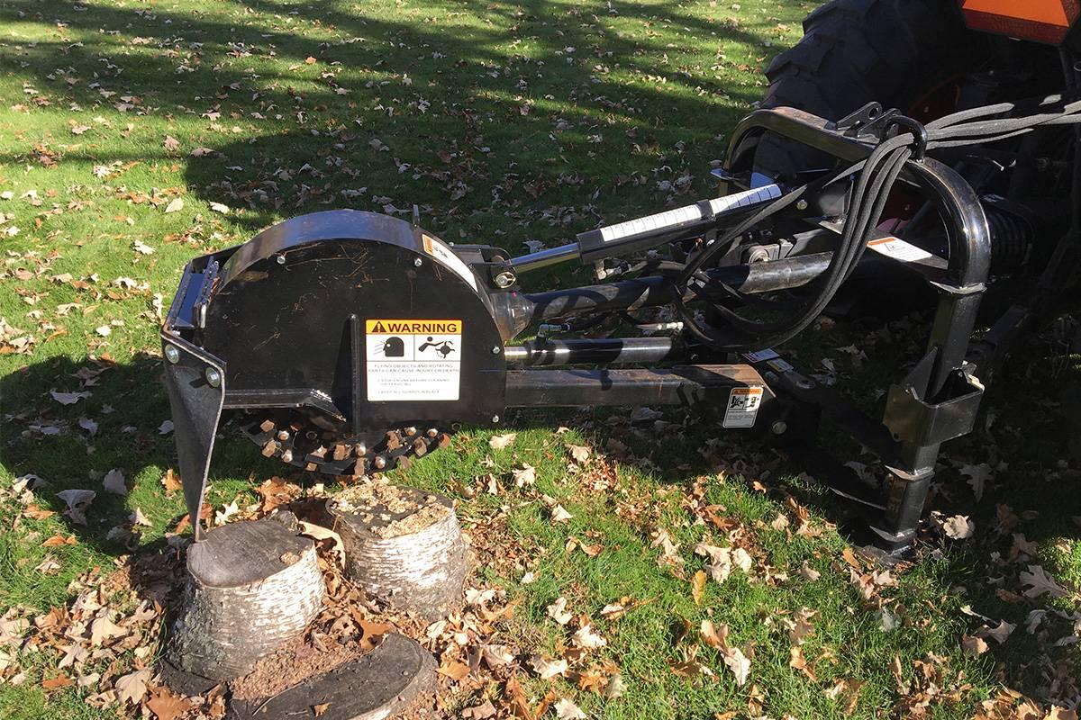 Quick Attach Quick Stump-Away 920158 / 920159 | 3-Point PTO Stump Grinder, 24 & 34-Inch Rotor, 25-90 HP Tractors - Log Bear Works