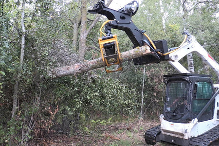 Quick Attach Versa Grab 901315 / 901316 | Multi-Purpose Knock Around Grapple, Skid Steer & 3-Point, 9,000 LB, 48 & 60-Inch - Log Bear Works