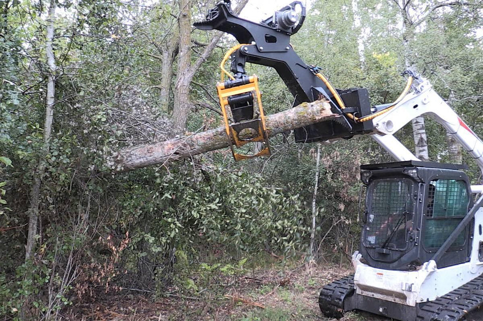 Quick Attach Versa Grab 901315 / 901316 | Multi-Purpose Knock Around Grapple, Skid Steer & 3-Point, 9,000 LB, 48 & 60-Inch - Log Bear Works
