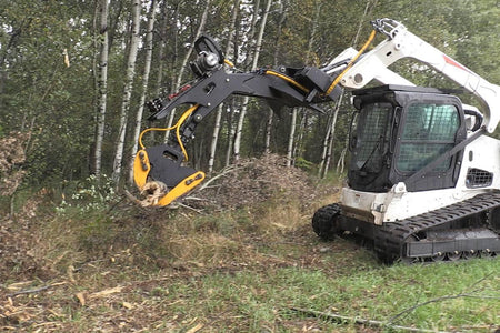 Quick Attach Versa Grab 901315 / 901316 | Multi-Purpose Knock Around Grapple, Skid Steer & 3-Point, 9,000 LB, 48 & 60-Inch - Log Bear Works