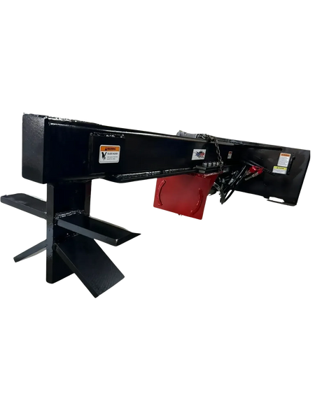 Ram Splitters SSUD30-6 Skid Steer Log Splitter | 30-Ton Upside-Down Splitter with 6-Way Wedge - Log Bear Works