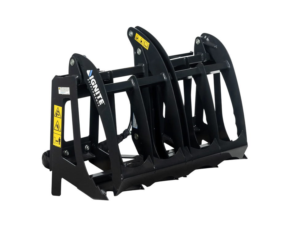 Ignite 48” Compact Tractor Grapple - Log Bear Works