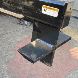 Ramsplitter SSUD30 Attached Wedge Skid Steer Log Splitter | 30-Ton, 26-Inch, 4-Way or 6-Way