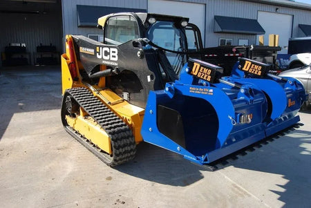 TM Manufacturing Demo-Dozer Skid Steer Grapple Bucket | 6-in-1 Attachment, 60 to 85-Inch, USA-Made - Log Bear Works