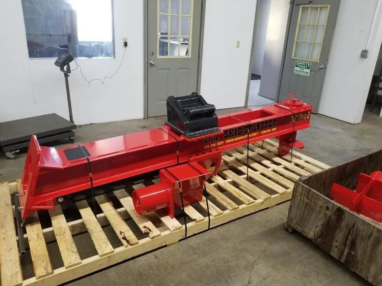 TM Manufacturing Excavator Attachment | Mount Any TM SkidSplitter to Your Excavator, USA-Made - Log Bear Works