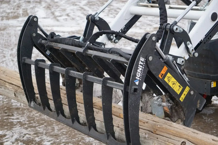 Ignite 60” Compact Tractor Grapple - Log Bear Works