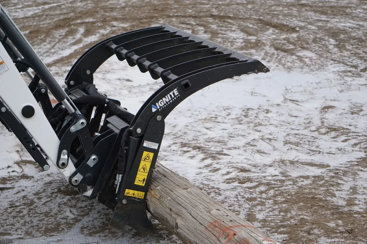 Ignite 60” Compact Tractor Grapple - Log Bear Works