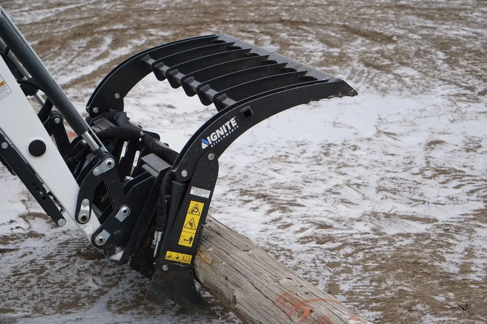 Ignite 60” Compact Tractor Grapple - Log Bear Works