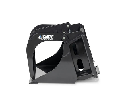 Ignite Attachments 36-Inch Mini Bucket Grapple | Compact All-Purpose Material Handler for Mini Track Loaders - Log Bear Works
