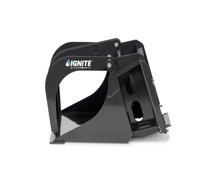 Ignite Attachments 44-Inch Mini Bucket Grapple | All-Purpose Material Handler for Mini Track Loaders - Log Bear Works