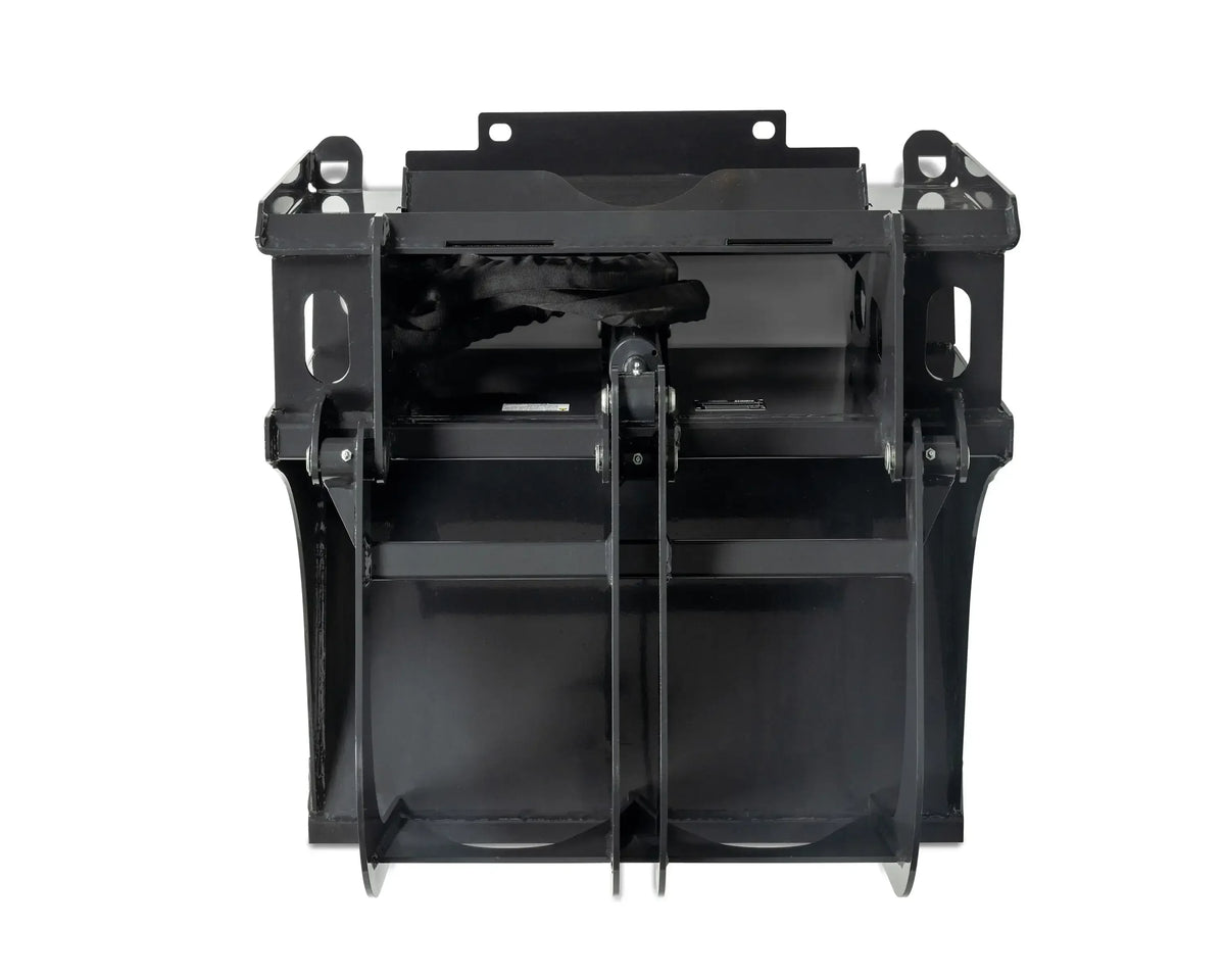 Ignite Attachments 44-Inch Mini Bucket Grapple | All-Purpose Material Handler for Mini Track Loaders - Log Bear Works