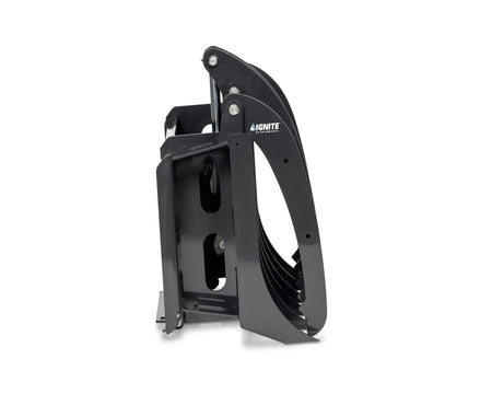 Ignite Attachments 36-Inch Mini Rake Grapple | Compact Land Clearing Attachment for Mini Track Loaders - Log Bear Works