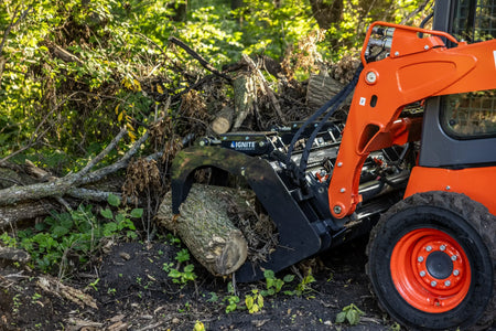 Ignite Attachments 62-Inch Root Grapple Attachment | Heavy-Duty Land Clearing for Skid Steers - Log Bear Works