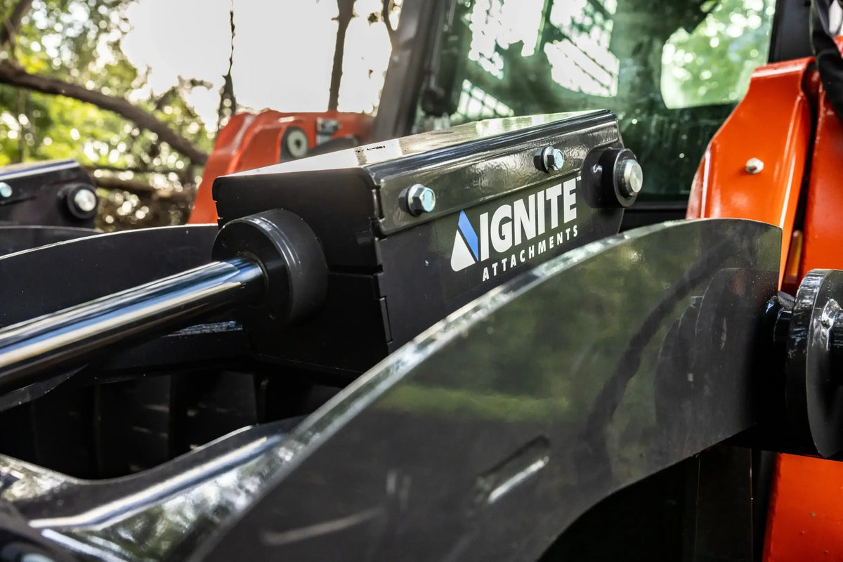 Ignite Attachments 62-Inch Root Grapple Attachment | Heavy-Duty Land Clearing for Skid Steers - Log Bear Works