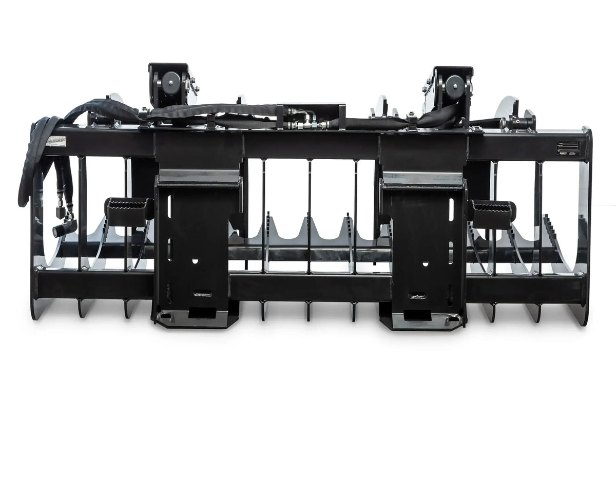 Ignite Attachments 82" Root Grapple | Pro-Grade Skid Steer Attachment for Large-Scale Land Clearing - Log Bear Works