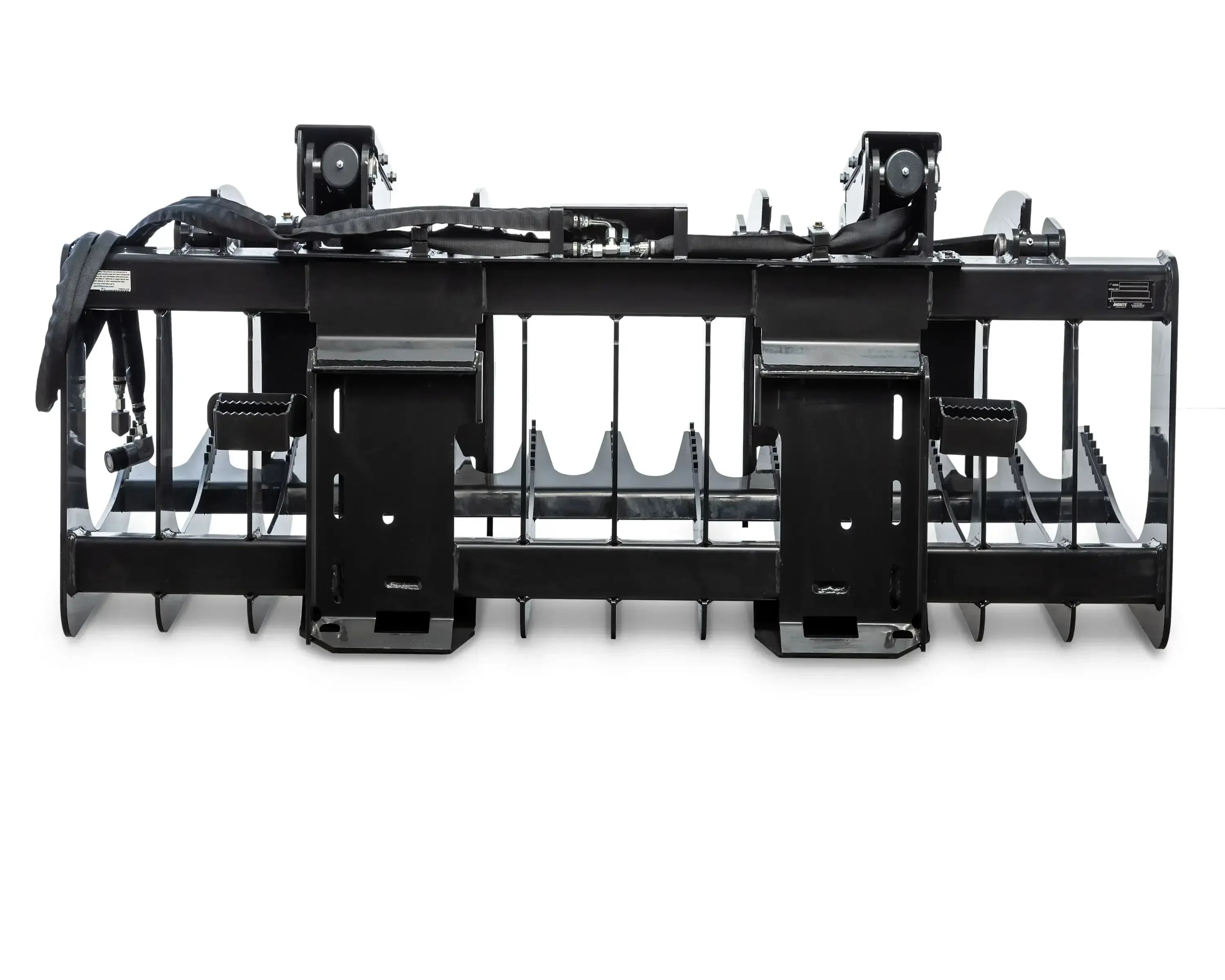 Ignite Attachments 82" Root Grapple | Pro-Grade Skid Steer Attachment for Large-Scale Land Clearing - Log Bear Works