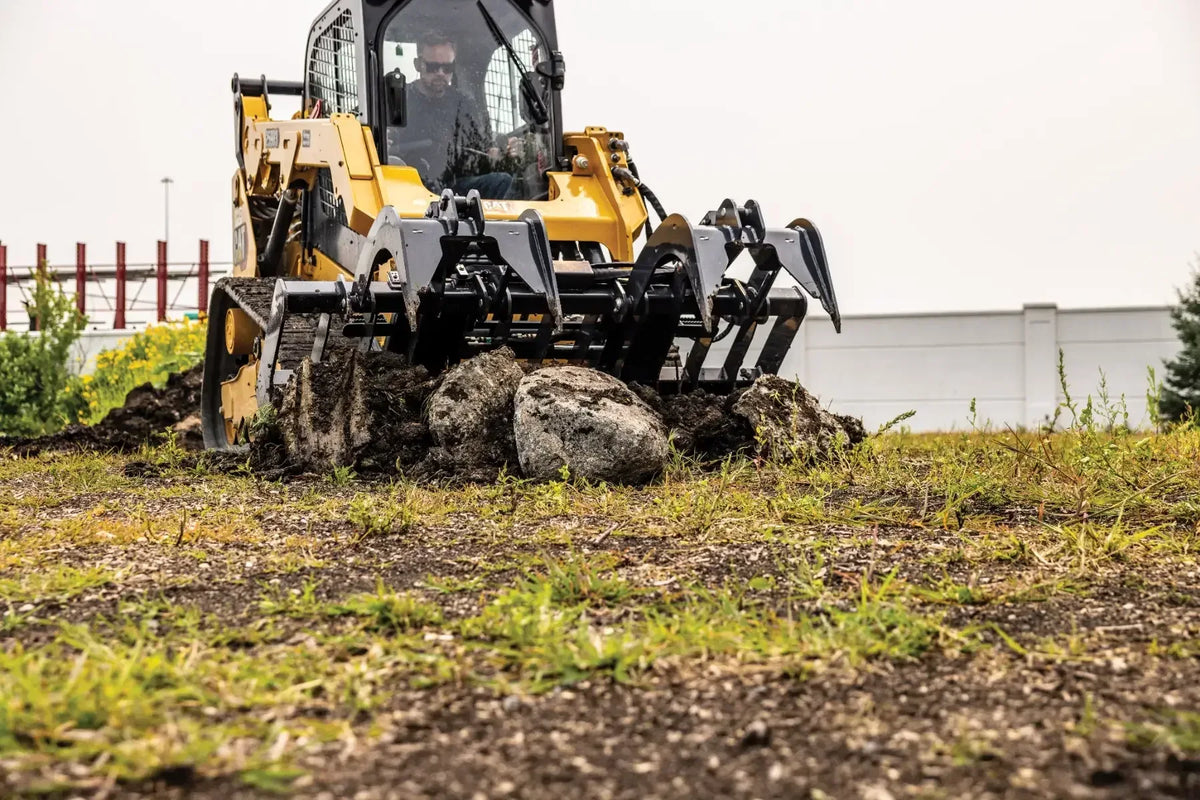 Ignite Attachments 62-Inch Root Grapple Attachment | Heavy-Duty Land Clearing for Skid Steers - Log Bear Works
