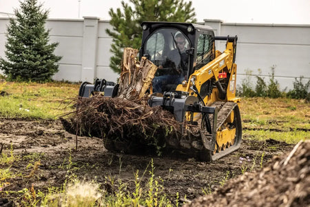 Ignite Attachments 74" Root Grapple | Widest Coverage Skid Steer Land Clearing Attachment - Log Bear Works