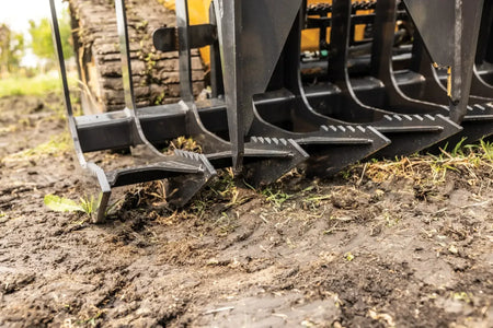 Ignite Attachments 62-Inch Root Grapple Attachment | Heavy-Duty Land Clearing for Skid Steers - Log Bear Works