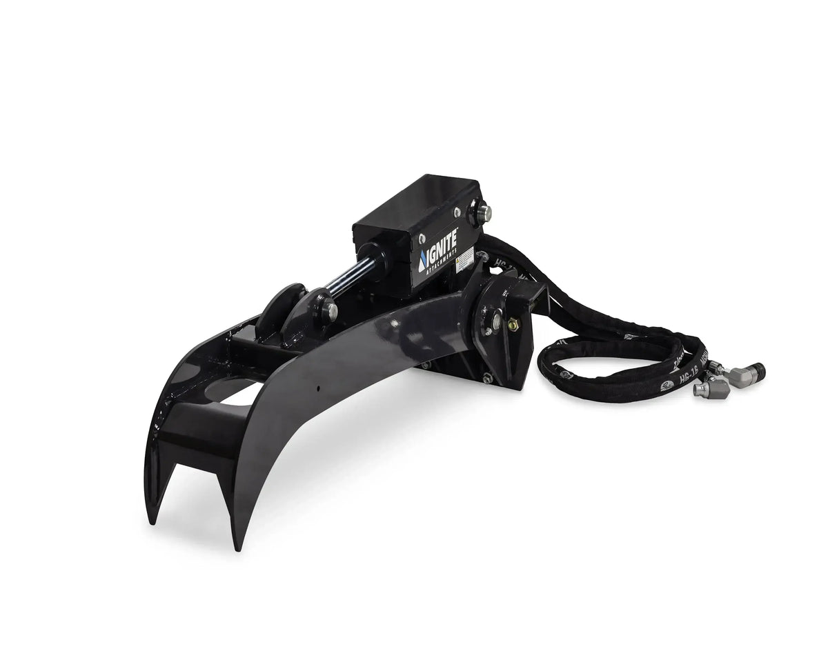 Ignite Attachments 46-Inch Stump Bucket | Heavy-Duty Skid Steer Attachment for Stump & Root Removal - Log Bear Works