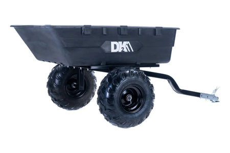 DK2 MMT-ATV Poly ATV Trailer | 1,100 LB Payload, 18-Inch Off-Road Tires, Heavy-Duty Steel Frame - Log Bear Works