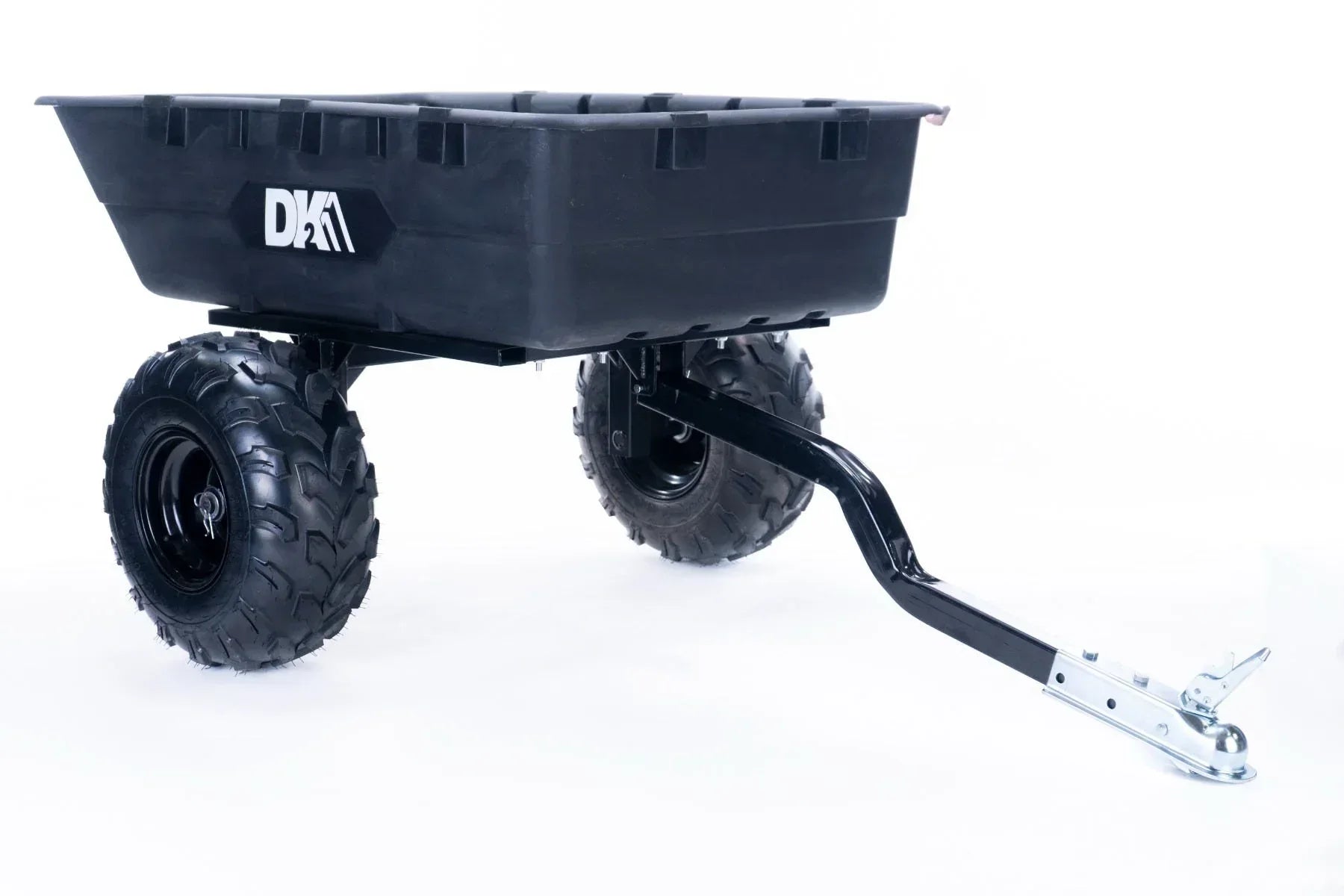 DK2 MMT-ATV Poly ATV Trailer | 1,100 LB Payload, 18-Inch Off-Road Tires, Heavy-Duty Steel Frame - Log Bear Works