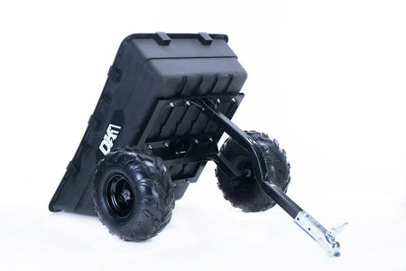 DK2 MMT-ATV Poly ATV Trailer | 1,100 LB Payload, 18-Inch Off-Road Tires, Heavy-Duty Steel Frame - Log Bear Works