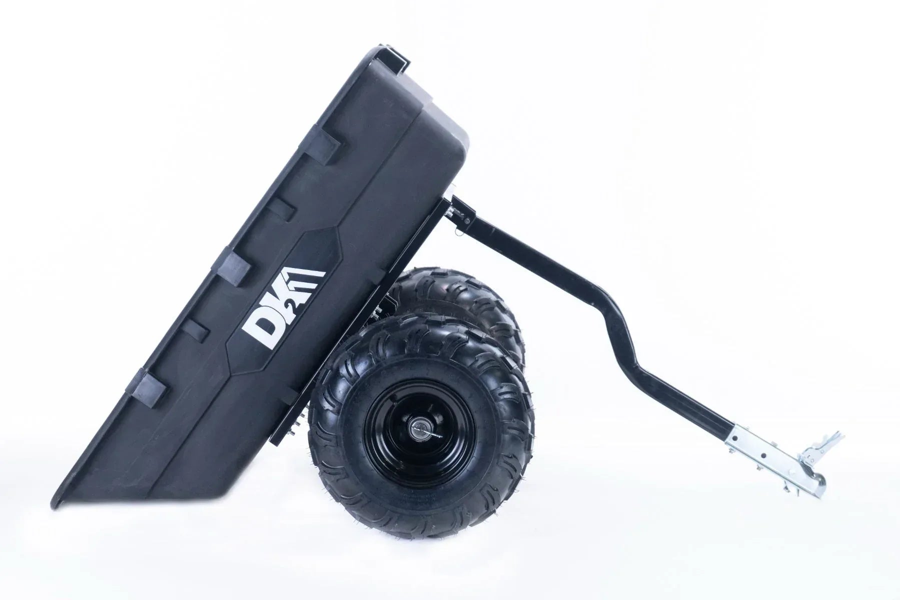 DK2 MMT-ATV Poly ATV Trailer | 1,100 LB Payload, 18-Inch Off-Road Tires, Heavy-Duty Steel Frame - Log Bear Works
