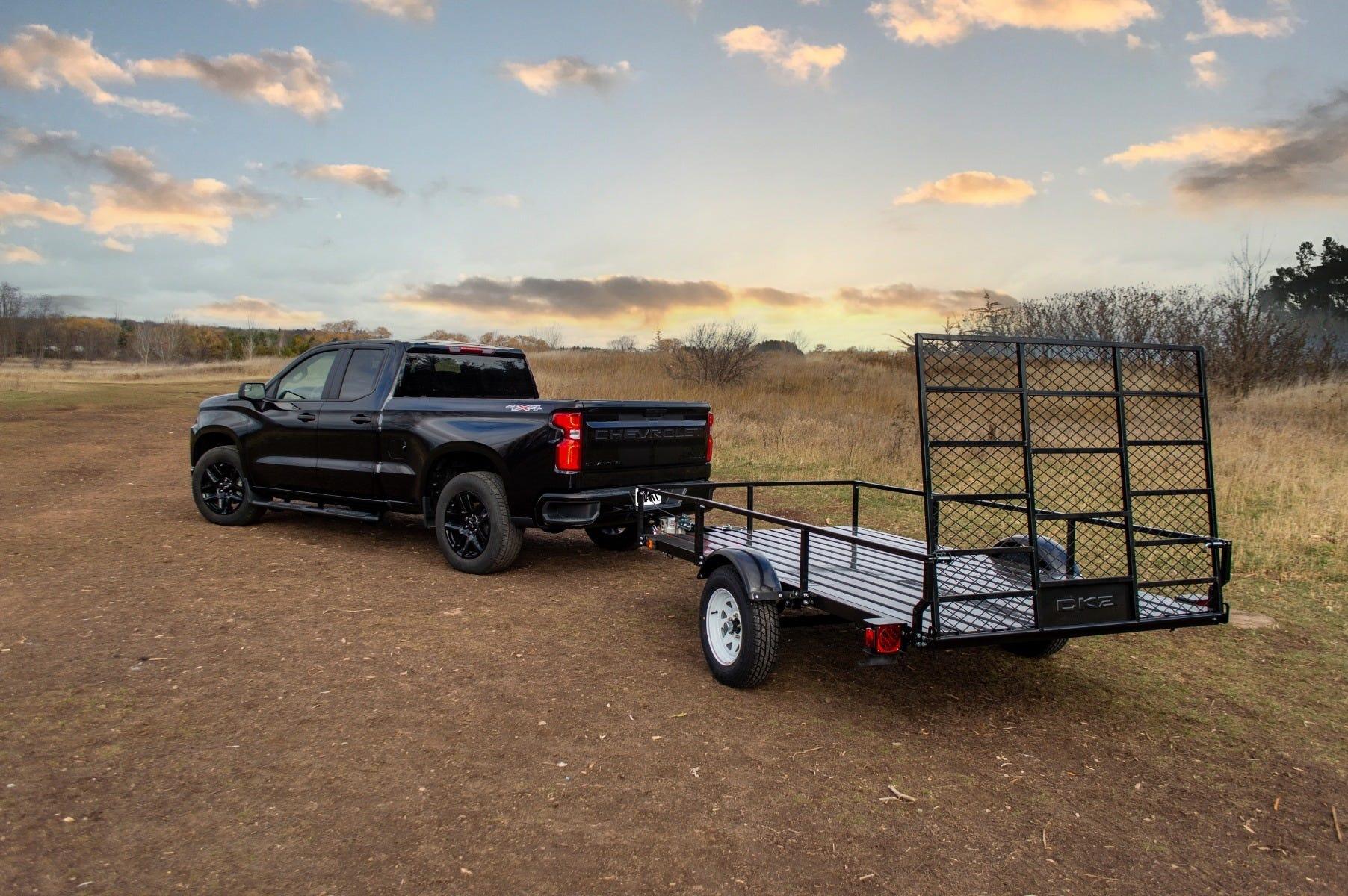 DK2 MMT6X10 Utility Trailer | 1,832 LB Payload, 6x10 Ft Dump Bed, DOT LED Lighting, Road Ready - Log Bear Works