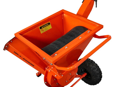 DK2 OPC503 3-Inch Towable Wood Chipper Shredder | 7HP Kohler Engine, Double Edge Blades & Hammer Shredders, EPA & CARB Certified - Log Bear Works