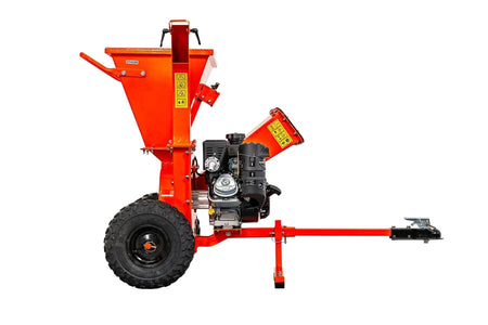 DK2 OPC503 3-Inch Towable Wood Chipper Shredder | 7HP Kohler Engine, Double Edge Blades & Hammer Shredders, EPA & CARB Certified - Log Bear Works