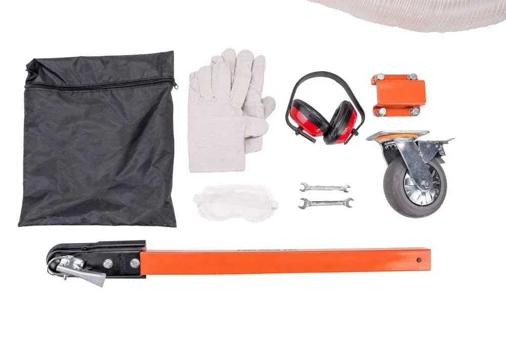 DK2 OPC503V 3-Inch Towable Chipper Shredder Vacuum | 7HP Kohler Engine, Vacuum Kit Included, EPA & CARB Certified - Log Bear Works