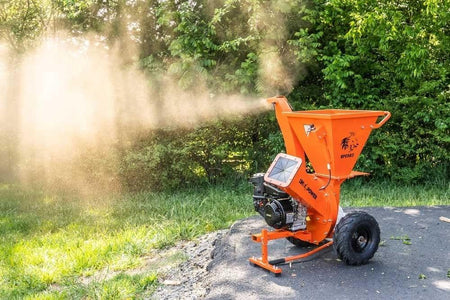 DK2 OPC503V 3-Inch Towable Chipper Shredder Vacuum | 7HP Kohler Engine, Vacuum Kit Included, EPA & CARB Certified - Log Bear Works