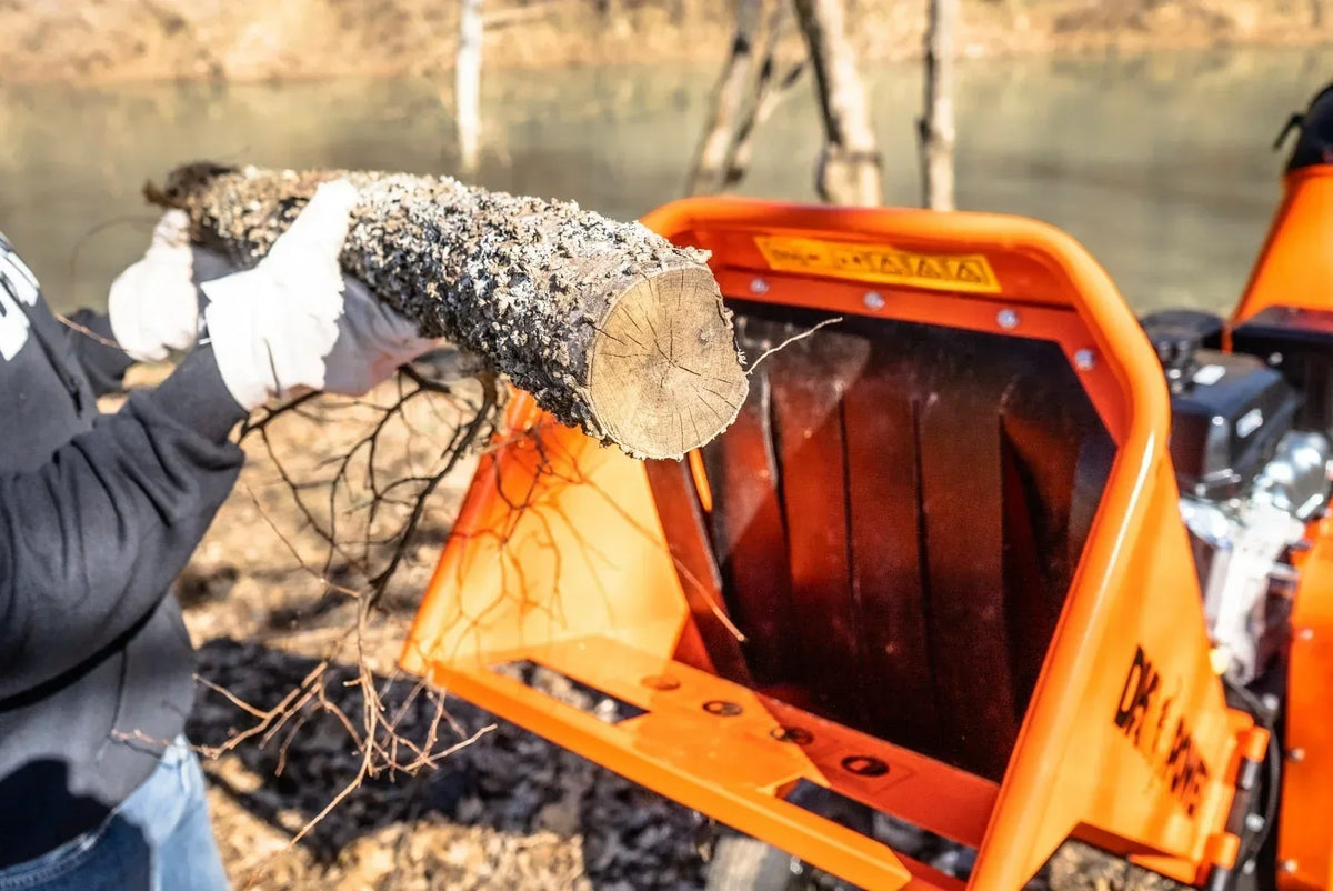 DK2 OPC506 Towable Wood Chipper Shredder | 14HP Kohler Engine, 6.25-Inch Capacity, Cyclonic Drum, EPA & CARB Certified - Log Bear Works