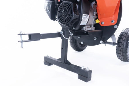 DK2 OPC513 3-Inch Towable Wood & Brush Chipper Shredder | 6.5HP Kohler Engine, Chip Bag Included, Lawn Tractor & ATV Hitch - Log Bear Works