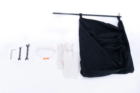 DK2 OPC513 3-Inch Towable Wood & Brush Chipper Shredder | 6.5HP Kohler Engine, Chip Bag Included, Lawn Tractor & ATV Hitch - Log Bear Works