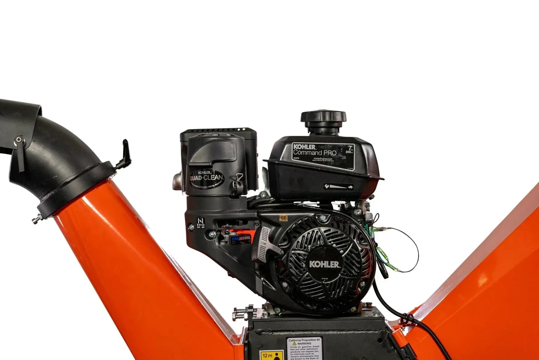 DK2 OPC524 Towable Brush Chipper Shredder | 7HP Kohler Engine, 4-Inch Capacity, EPA & CARB Certified - Log Bear Works