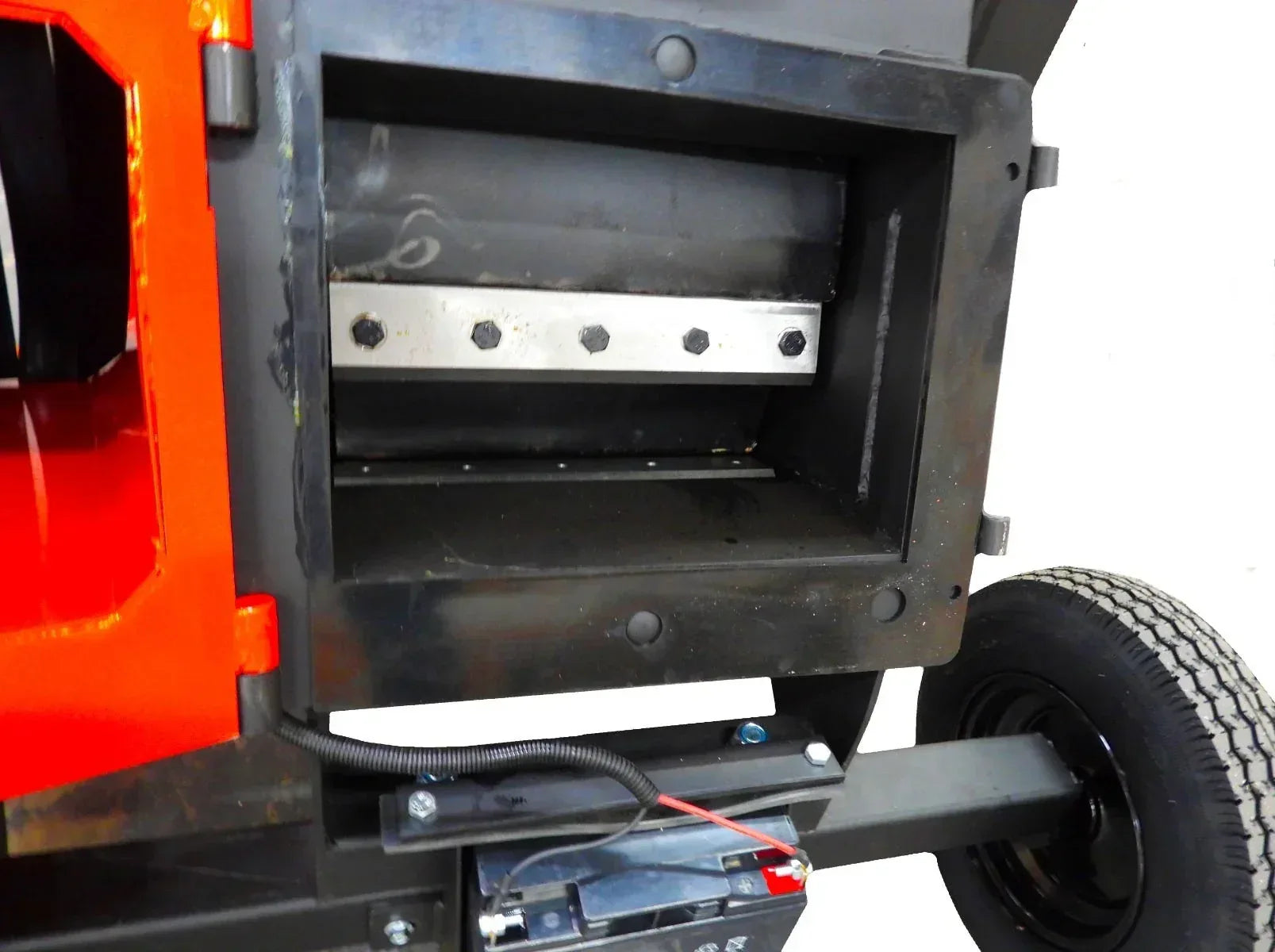 DK2 OPC506E Towable Brush Chipper Shredder | 14HP Kohler Electric Start, 6.25-Inch Capacity, Cyclonic Drum - Log Bear Works