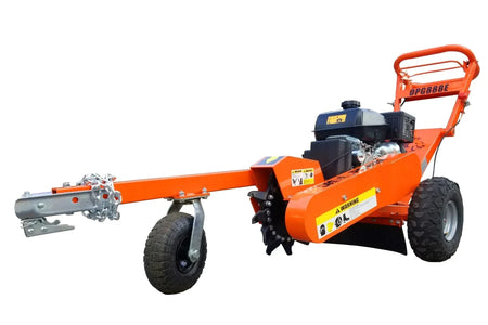 DK2 OPG888E Towable Stump Grinder | 14HP Kohler Electric Start, 12 Carbide Teeth, 14-Inch Above & 10-Inch Below Ground - Log Bear Works