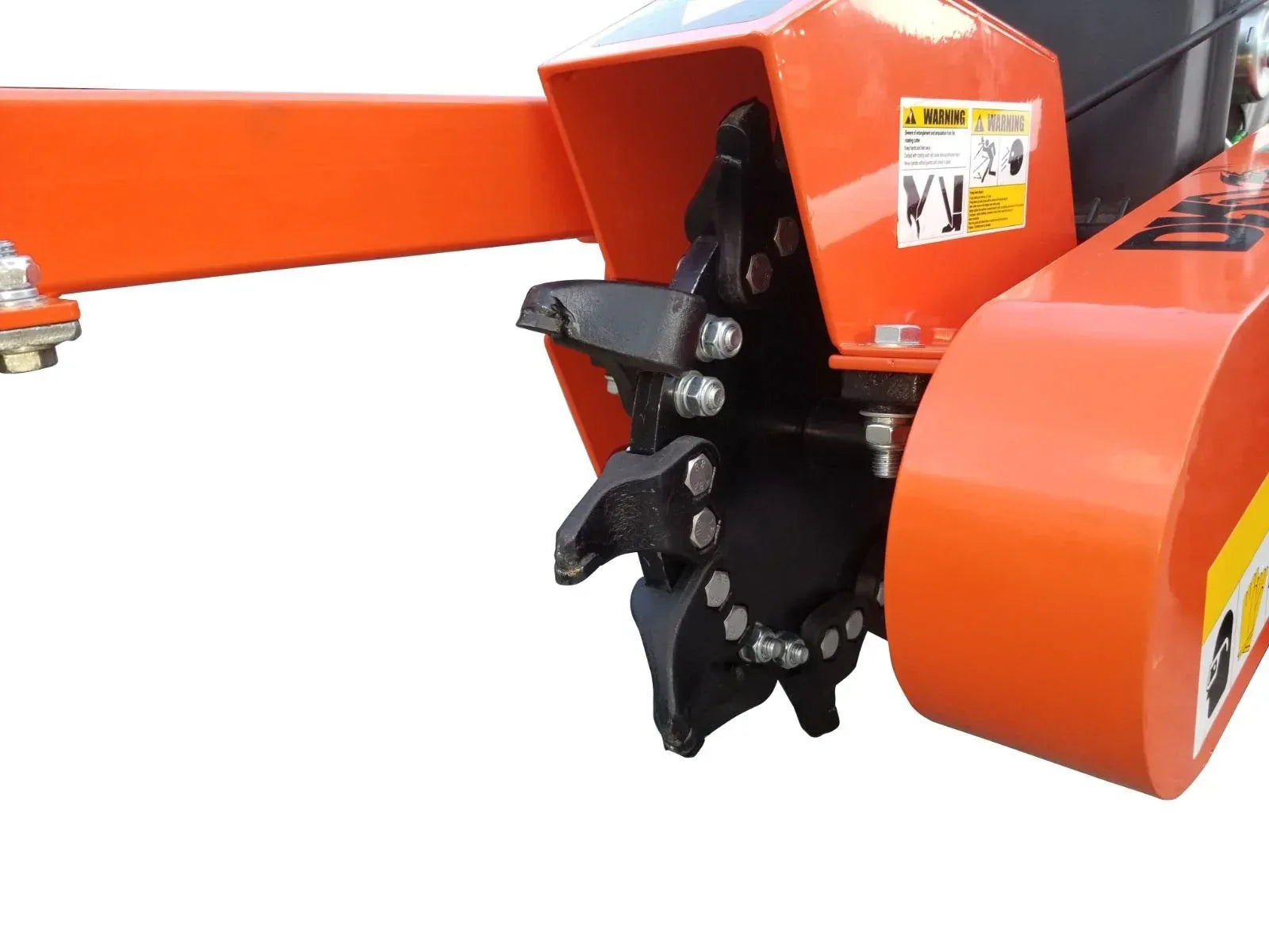 DK2 OPG888E Towable Stump Grinder | 14HP Kohler Electric Start, 12 Carbide Teeth, 14-Inch Above & 10-Inch Below Ground - Log Bear Works