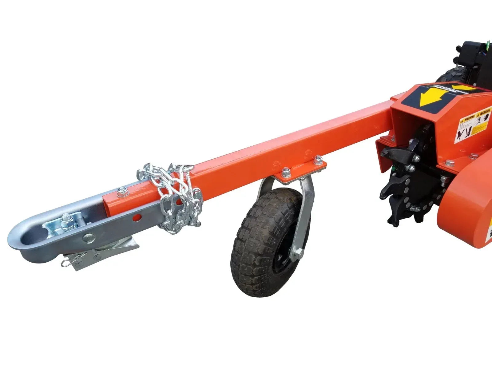 DK2 OPG888E Towable Stump Grinder | 14HP Kohler Electric Start, 12 Carbide Teeth, 14-Inch Above & 10-Inch Below Ground - Log Bear Works