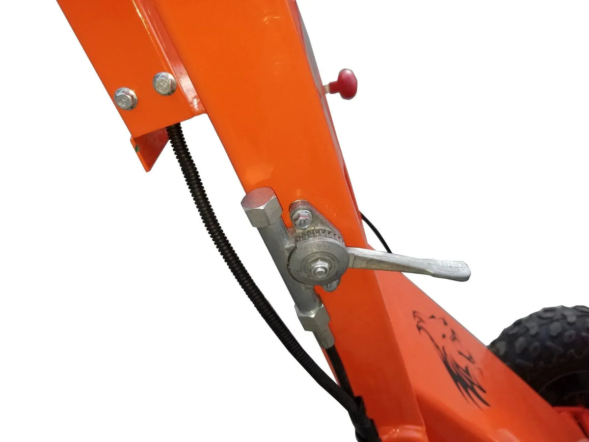 DK2 OPG888E Towable Stump Grinder | 14HP Kohler Electric Start, 12 Carbide Teeth, 14-Inch Above & 10-Inch Below Ground - Log Bear Works